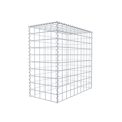 Add-on schanskorf type 3 100 cm x 100 cm x 50 cm (L x H x D), maaswijdte 10 cm x 10 cm, spiraal