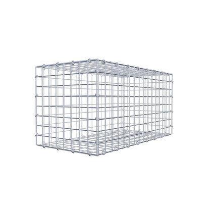 Gabion 80 cm x 40 cm x 40 cm (L x H x D), mesh size 5 cm x 5 cm, C-ring
