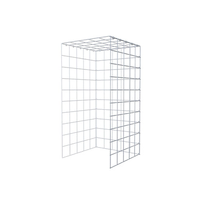 Anbaugabione Typ 4 100 cm x 50 cm x 50 cm (L x H x T), Maschenweite 10 cm x 10 cm, C-Ring