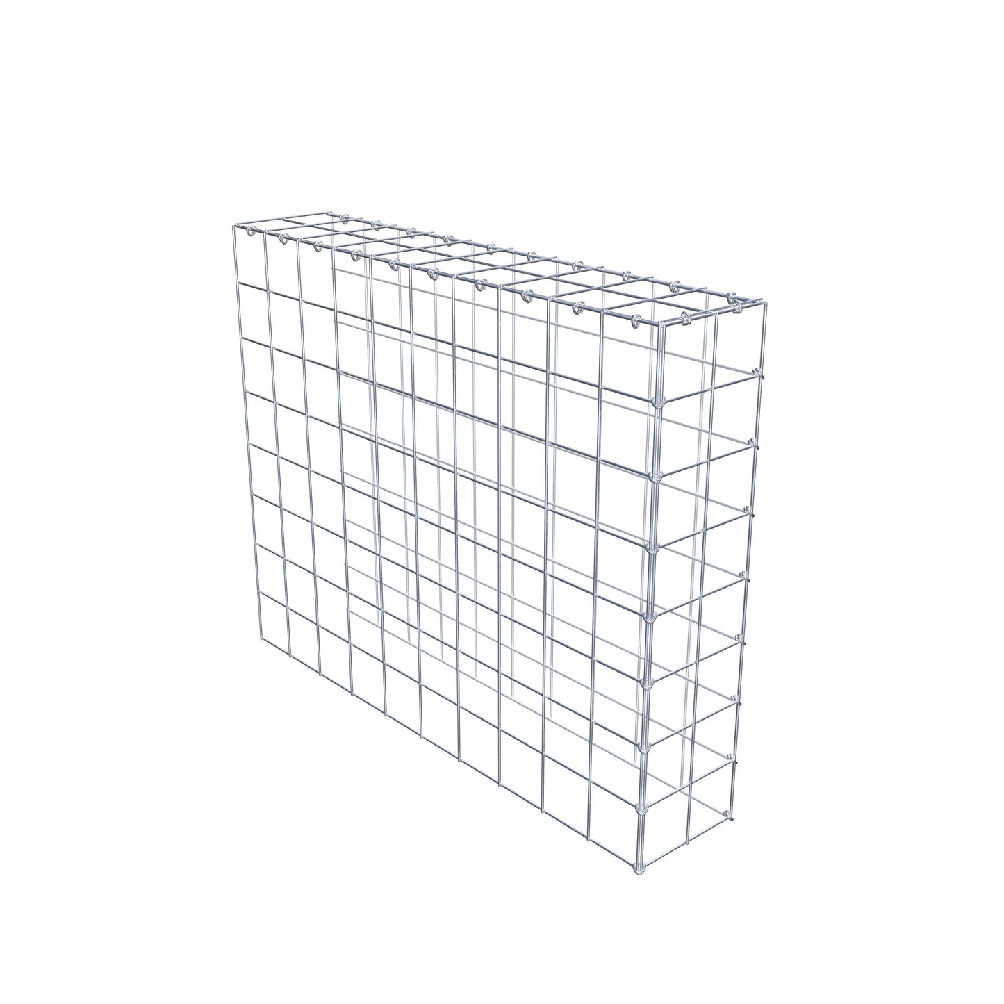 Add-on schanskorf type 4 100 cm x 80 cm x 20 cm (L x H x D), maaswijdte 10 cm x 10 cm, C-ring