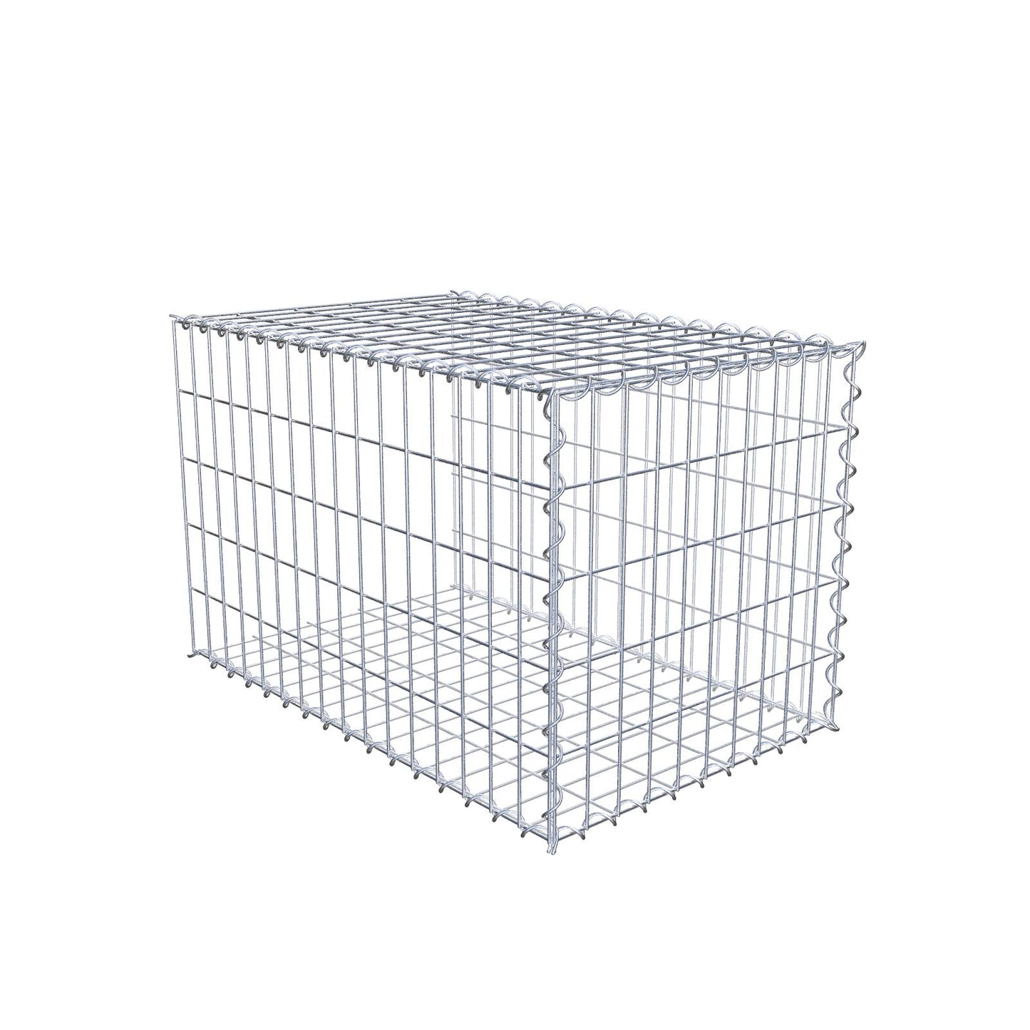 Add-on schanskorf type 2 80 cm x 50 cm x 50 cm (L x H x D), maaswijdte 5 cm x 10 cm, spiraalvormig