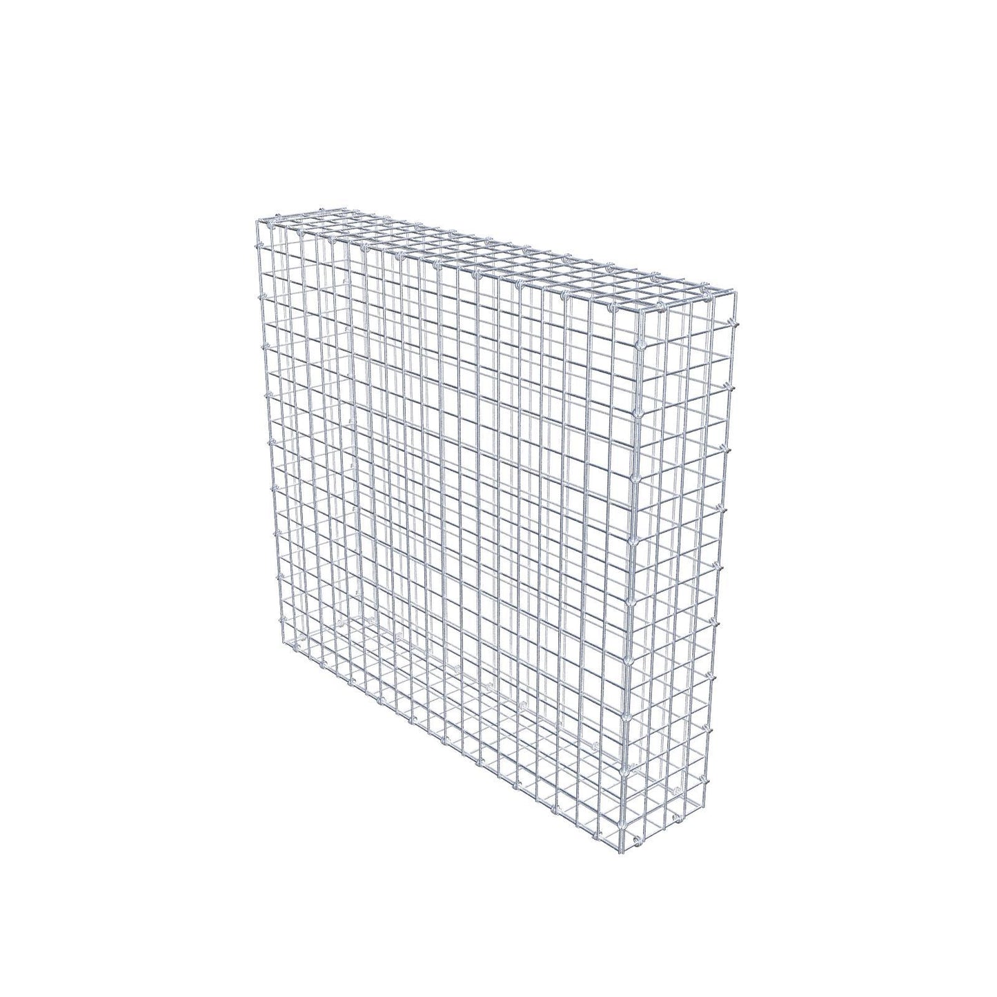 Schanskorf 100 cm x 90 cm x 20 cm (L x H x D), maaswijdte 5 x 5 cm, spiraalring
