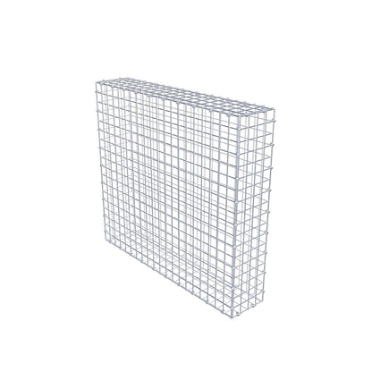Schanskorf 100 cm x 90 cm x 20 cm (L x H x D), maaswijdte 5 x 5 cm, spiraalring