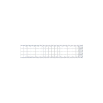 Add-on schanskorf type 2 200 cm x 100 cm x 40 cm (L x H x D), maaswijdte 10 cm x 10 cm, spiraal