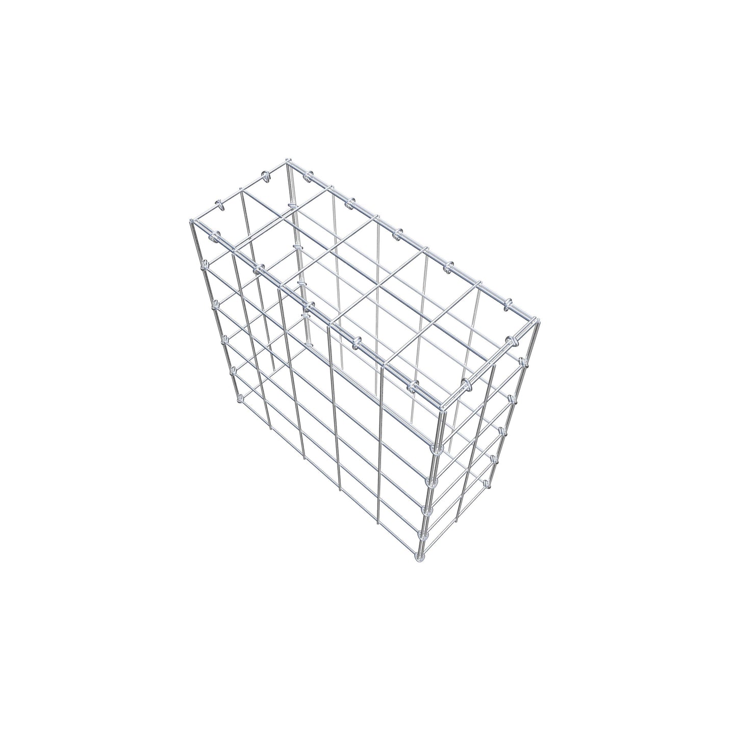 Add-on pool type 3 50 cm x 50 cm x 20 cm (L x H x D), maaswijdte 10 cm x 10 cm, C-ring