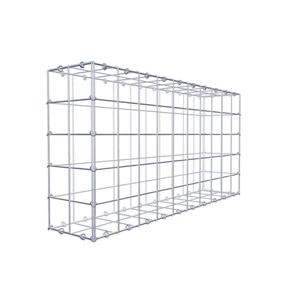 Gabion 100 cm x 50 cm x 20 cm (L x H x D), maskestørrelse 10 cm x 10 cm, C-ring