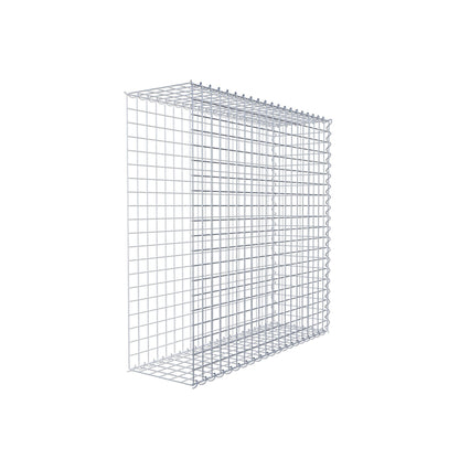 Add-on schanskorf type 2 100 cm x 100 cm x 30 cm (L x H x D), maaswijdte 5 cm x 5 cm, spiraalvormig
