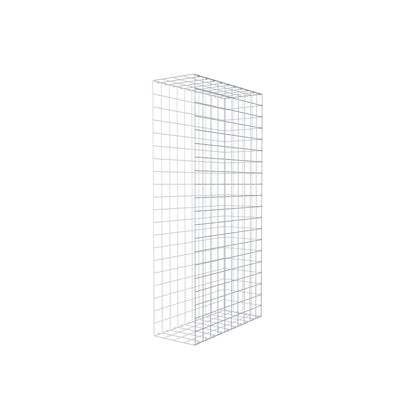 Fourche rapportée type 2 200 cm x 100 cm x 40 cm (L x H x P), maille 10 cm x 10 cm, anneau en C