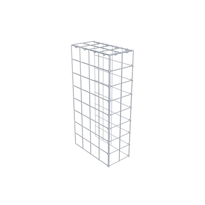 Toegevoegde pool type 4 80 cm x 40 cm x 20 cm (L x H x D), maaswijdte 10 cm x 10 cm, C-ring