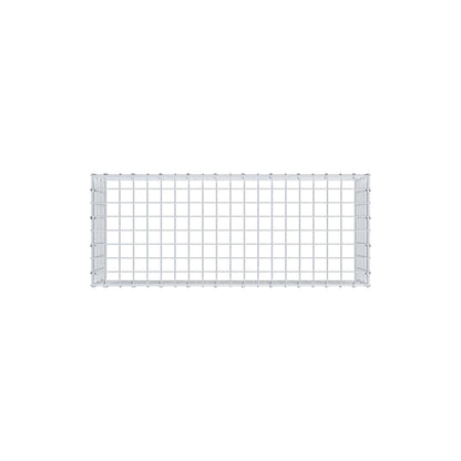 Anbaugabione Typ 3 100 cm x 30 cm x 40 cm (L x H x T), Maschenweite 5 cm x 5 cm, C-Ring