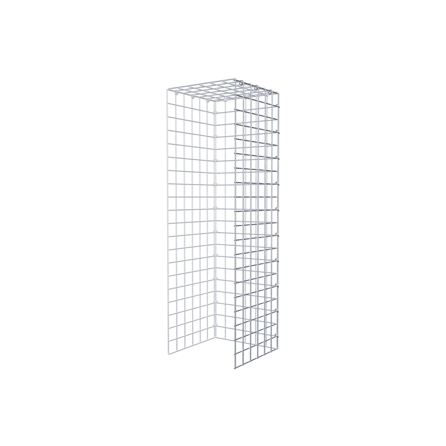 Add-on schanskorf type 4 100 cm x 30 cm x 30 cm (L x H x D), maaswijdte 5 cm x 5 cm, C-ring