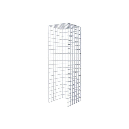 Add-on schanskorf type 4 100 cm x 30 cm x 30 cm (L x H x D), maaswijdte 5 cm x 5 cm, C-ring