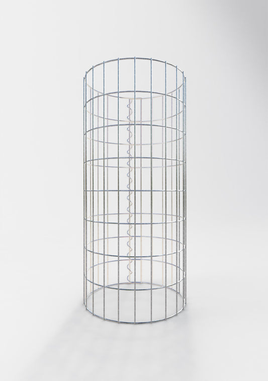 Columna de gaviones diámetro 37 cm, MW 5 x 10 cm redonda