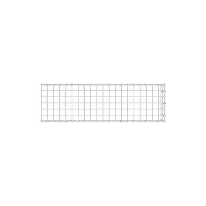 Gavión acoplable tipo 4 100 cm x 20 cm x 30 cm (L x A x P), malla 5 cm x 10 cm, anillo en C