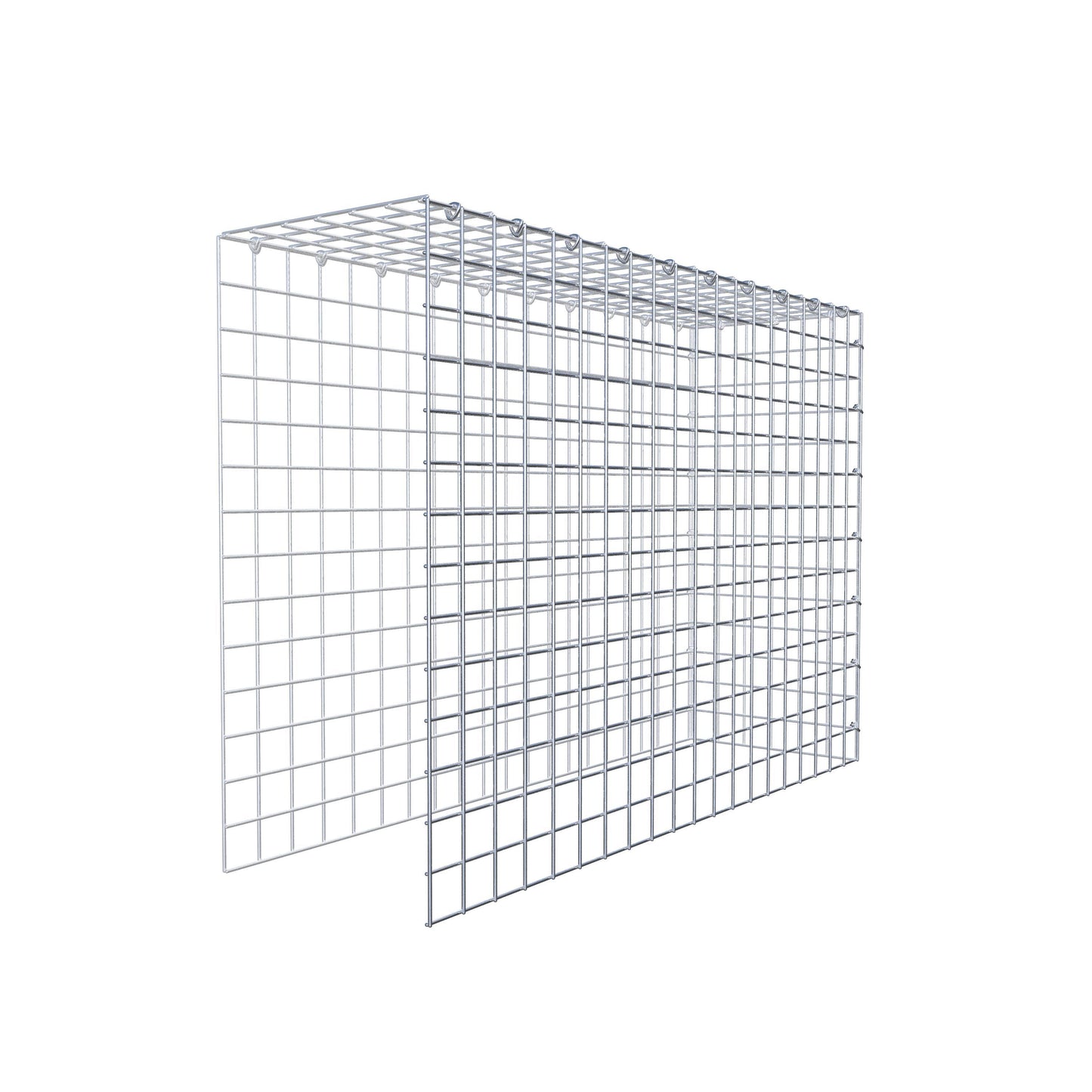 Pile aggiuntivo tipo 4 100 cm x 70 cm x 30 cm (L x H x P), maglia 5 cm x 5 cm, anello a C