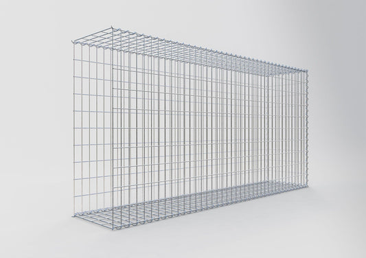 Gavión adicional tipo 2 200 cm x 100 cm x 40 cm (L x A x P), malla 5 cm x 10 cm, en espiral