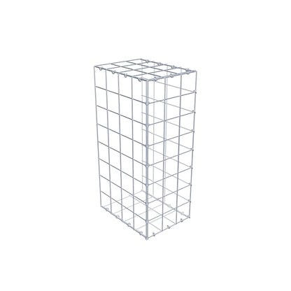Gabbione aggiuntivo di tipo 2 80 cm x 40 cm x 30 cm (L x H x P), maglia 10 cm x 10 cm, anello a C