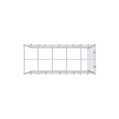 Toegevoegde pool type 4 50 cm x 40 cm x 20 cm (L x H x D), maaswijdte 10 cm x 10 cm, C-ring
