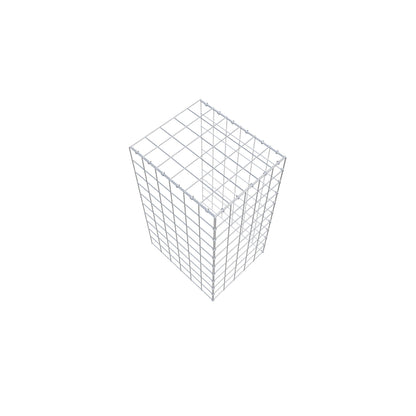 Add-on schanskorf type 4 100 cm x 60 cm x 50 cm (L x H x D), maaswijdte 10 cm x 10 cm, C-ring