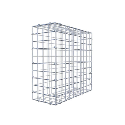 Gabion 50 cm x 50 cm x 20 cm (L x H x D), mesh size 5 cm x 5 cm, C-ring