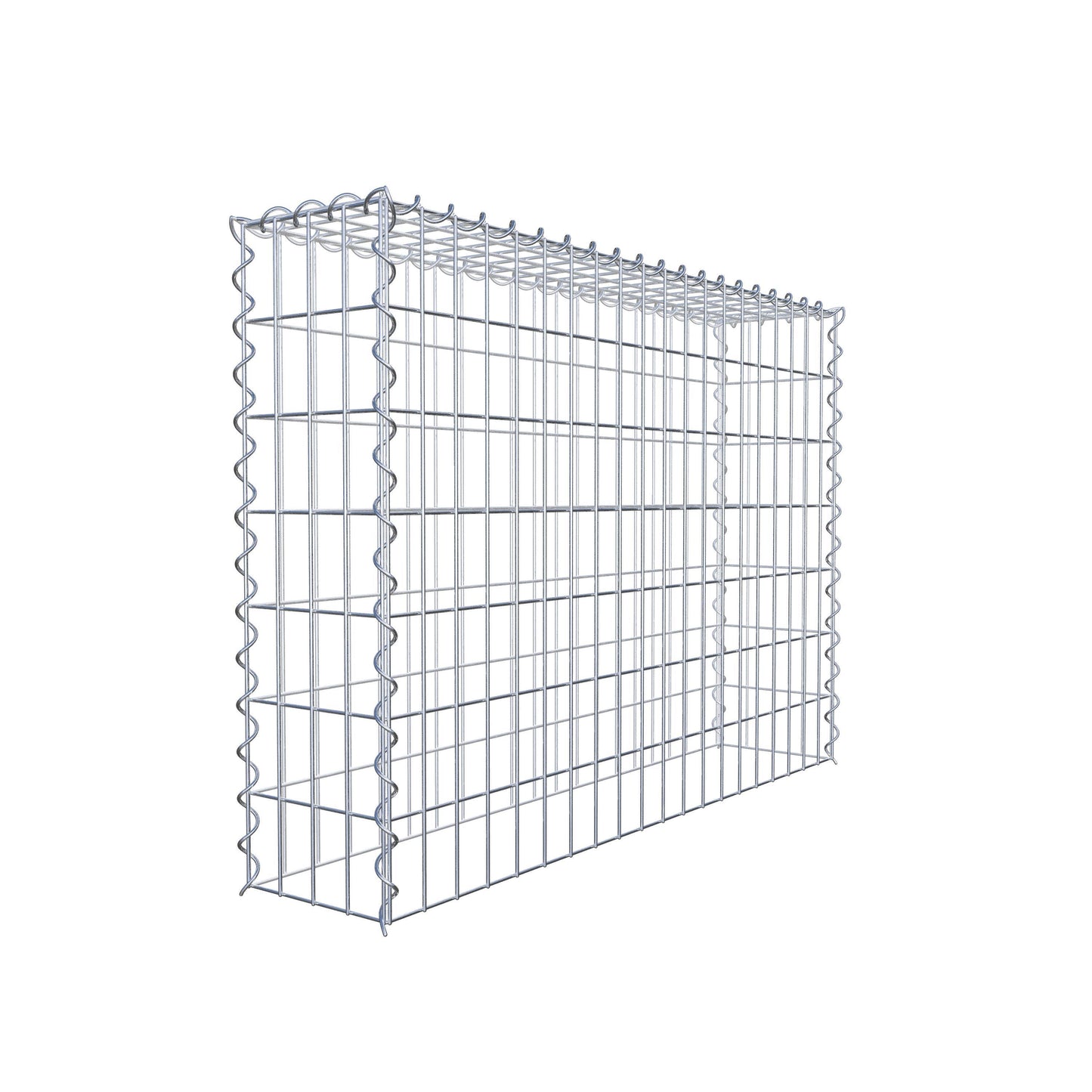 Add-on schanskorf type 3 100 cm x 70 cm x 20 cm (L x H x D), maaswijdte 5 cm x 10 cm, spiraalvormig