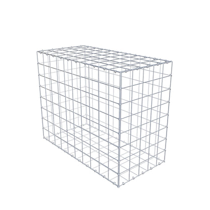 Gabion 100 cm x 80 cm x 50 cm (L x H x D), maskestørrelse 10 cm x 10 cm, C-ring