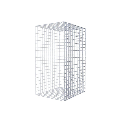 Fourche rapportée type 2 100 cm x 60 cm x 50 cm (L x H x P), mailles 5 cm x 5 cm, anneau C