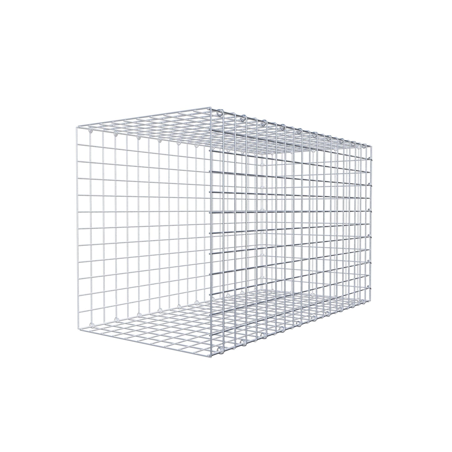 Fourche rapportée type 2 100 cm x 60 cm x 50 cm (L x H x P), mailles 5 cm x 5 cm, anneau C