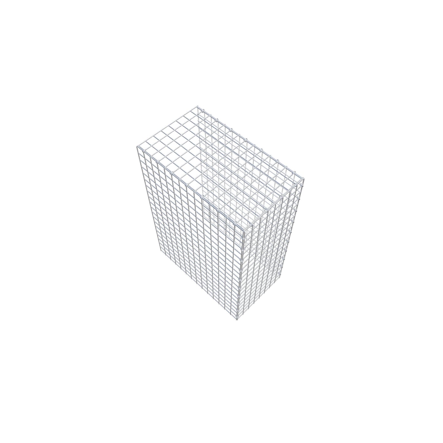 Type 4 oplegkorf 100 cm x 70 cm x 40 cm (L x H x D), maaswijdte 5 cm x 5 cm, C-ring