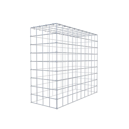 Anbaugabione Typ 3 100 cm x 90 cm x 40 cm (L x H x T), Maschenweite 10 cm x 10 cm, C-Ring