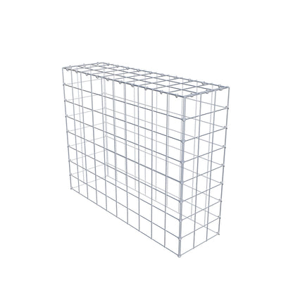 Type 3 oplegkorf 100 cm x 80 cm x 30 cm (L x H x D), maaswijdte 10 cm x 10 cm, C-ring