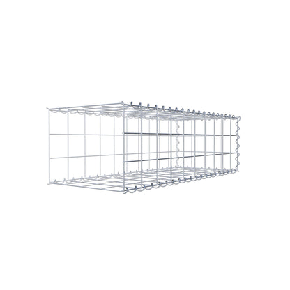 Add-on schanskorf type 2 100 cm x 30 cm x 40 cm (L x H x D), maaswijdte 10 cm x 10 cm, spiraal