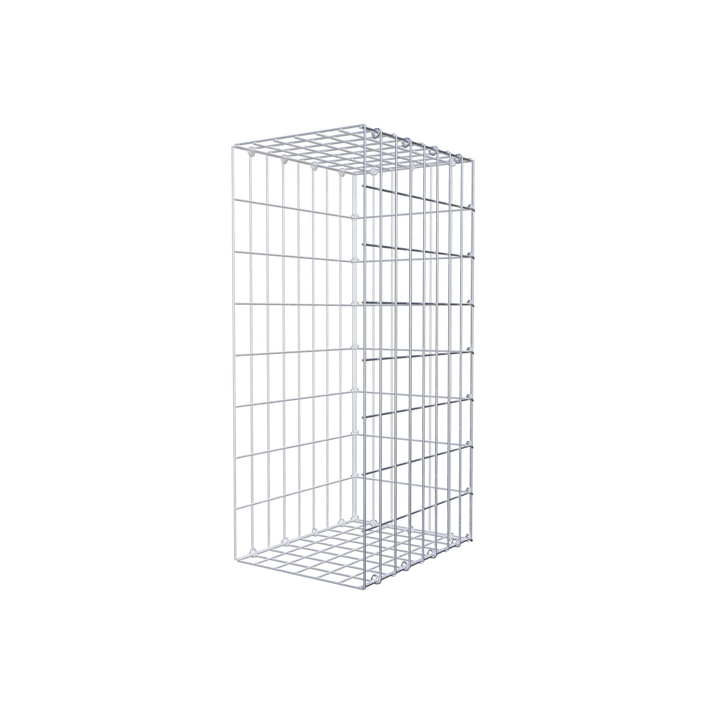 Toegevoegde pool type 2 80 cm x 40 cm x 30 cm, maaswijdte 5 cm x 10 cm, C-ring