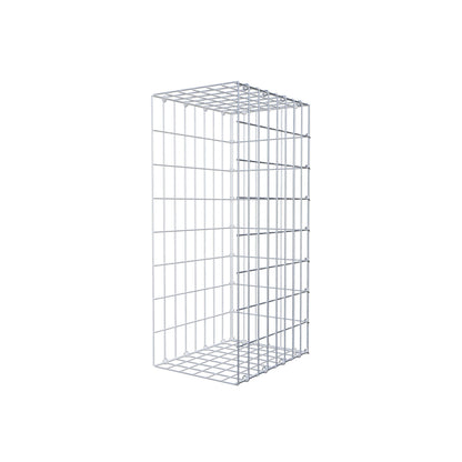 Toegevoegde pool type 2 80 cm x 40 cm x 30 cm, maaswijdte 5 cm x 10 cm, C-ring