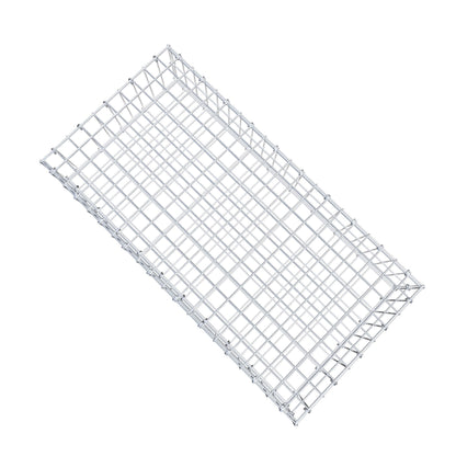 Schanskorf 100 cm x 20 cm x 50 cm (L x H x D), maaswijdte 5 cm x 10 cm, C-ring