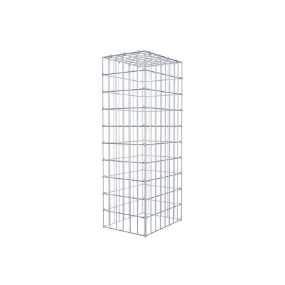 Gabião Tipo 3 100 cm x 40 cm x 30 cm (C x A x P), malhagem 5 cm x 10 cm, anel C