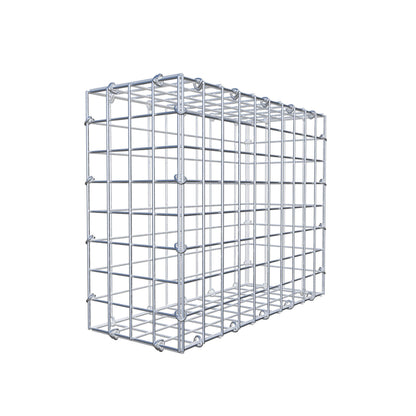 Gabion 50 cm x 40 cm x 20 cm (L x H x D), mesh size 5 cm x 5 cm, C-ring
