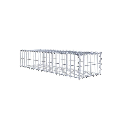 Add-on schanskorf type 2 100 cm x 20 cm x 30 cm (L x H x D), maaswijdte 5 cm x 10 cm, spiraalvormig