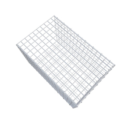 Fourche rapportée type 2 80 cm x 50 cm x 50 cm (L x H x P), mailles 5 cm x 5 cm, anneau C