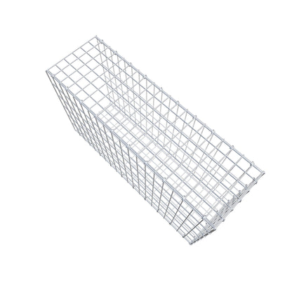 Anbaugabione Typ 2 100 cm x 60 cm x 30 cm, Maschenweite 5 cm x 10 cm, C-Ring
