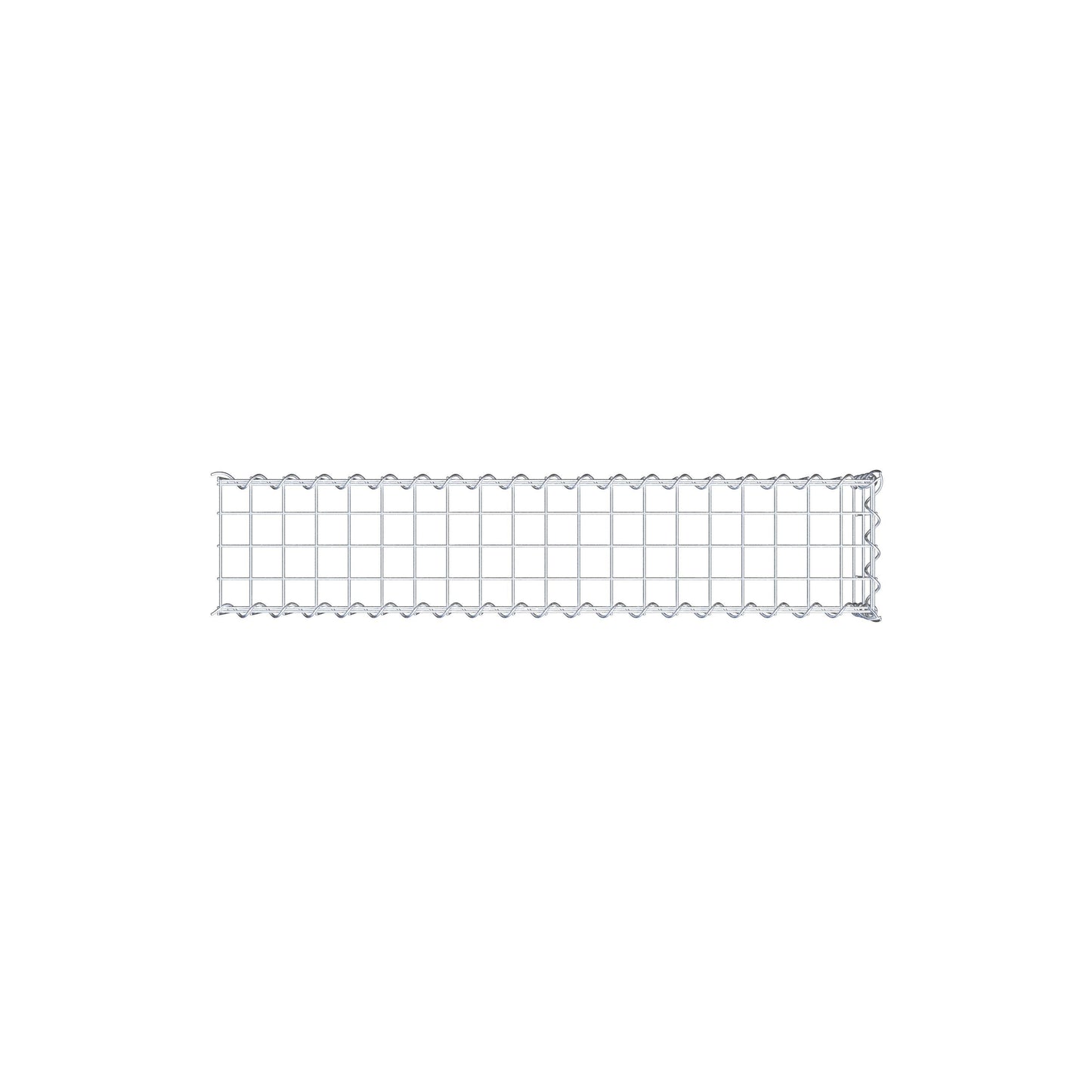 Add-on schanskorf type 4 100 cm x 20 cm x 20 cm (L x H x D), maaswijdte 5 cm x 10 cm, spiraalvormig
