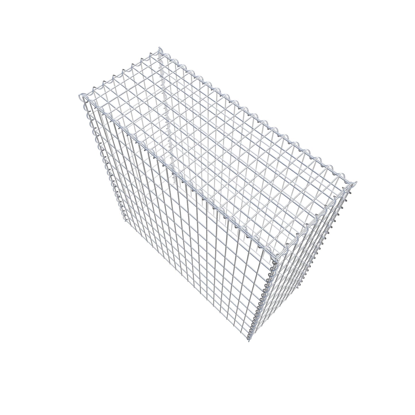 Add-on schanskorf type 3 100 cm x 100 cm x 40 cm (L x H x D), maaswijdte 5 cm x 10 cm, spiraalvormig