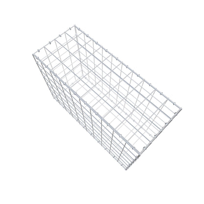 Gabião 100 cm x 70 cm x 40 cm (C x A x P), malhagem 10 cm x 10 cm, anel C