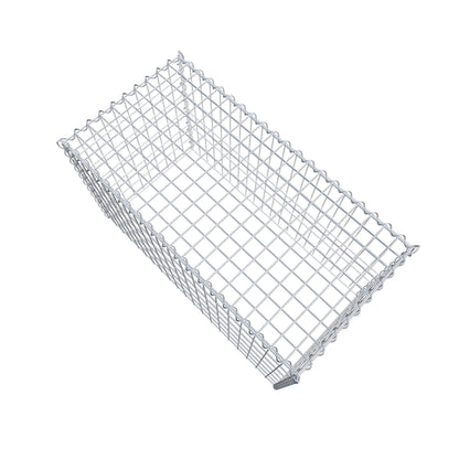 Add-on schanskorf type 3 100 cm x 60 cm x 50 cm (L x H x D), maaswijdte 5 cm x 10 cm, spiraalvormig