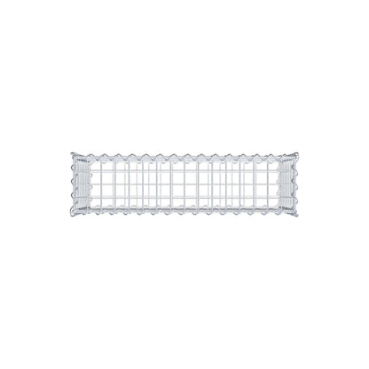 Gabion 80 cm x 40 cm x 20 cm (L x H x P), mailles 5 cm x 5 cm, spirale