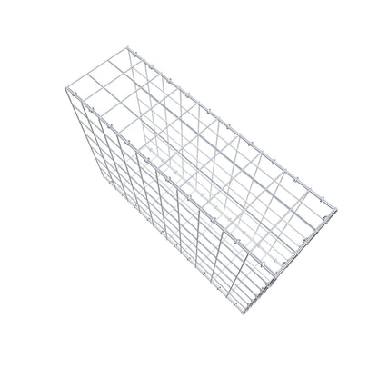 Type 2 oplegkorf 100 cm x 70 cm x 30 cm (L x H x D), maaswijdte 10 cm x 10 cm, C-ring