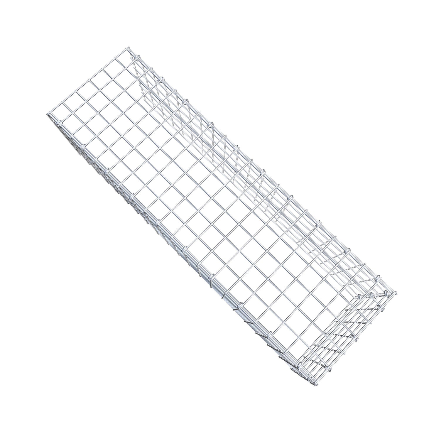 Add-on schanskorf type 4 100 cm x 30 cm x 30 cm (L x H x D), maaswijdte 5 cm x 5 cm, C-ring