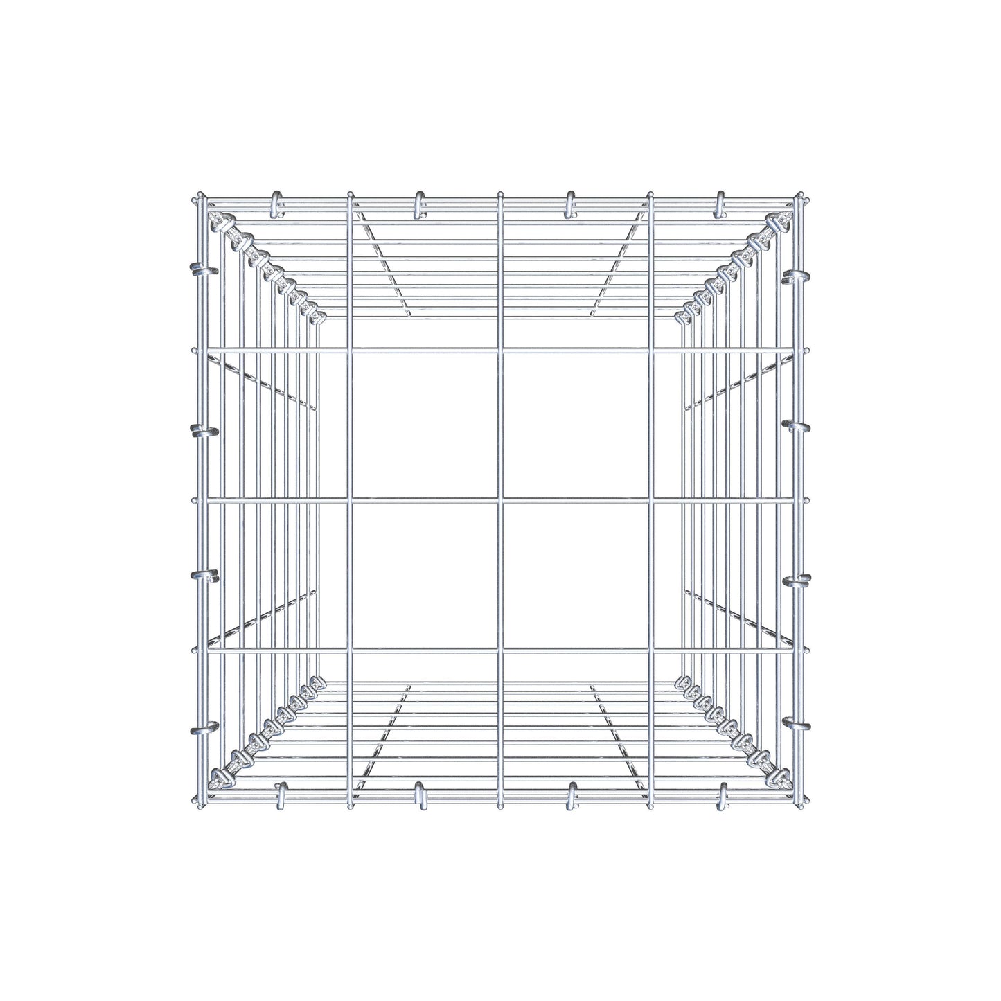 Add-on pool type 3 80 cm x 40 cm x 40 cm (L x H x D), maaswijdte 10 cm x 10 cm, C-ring