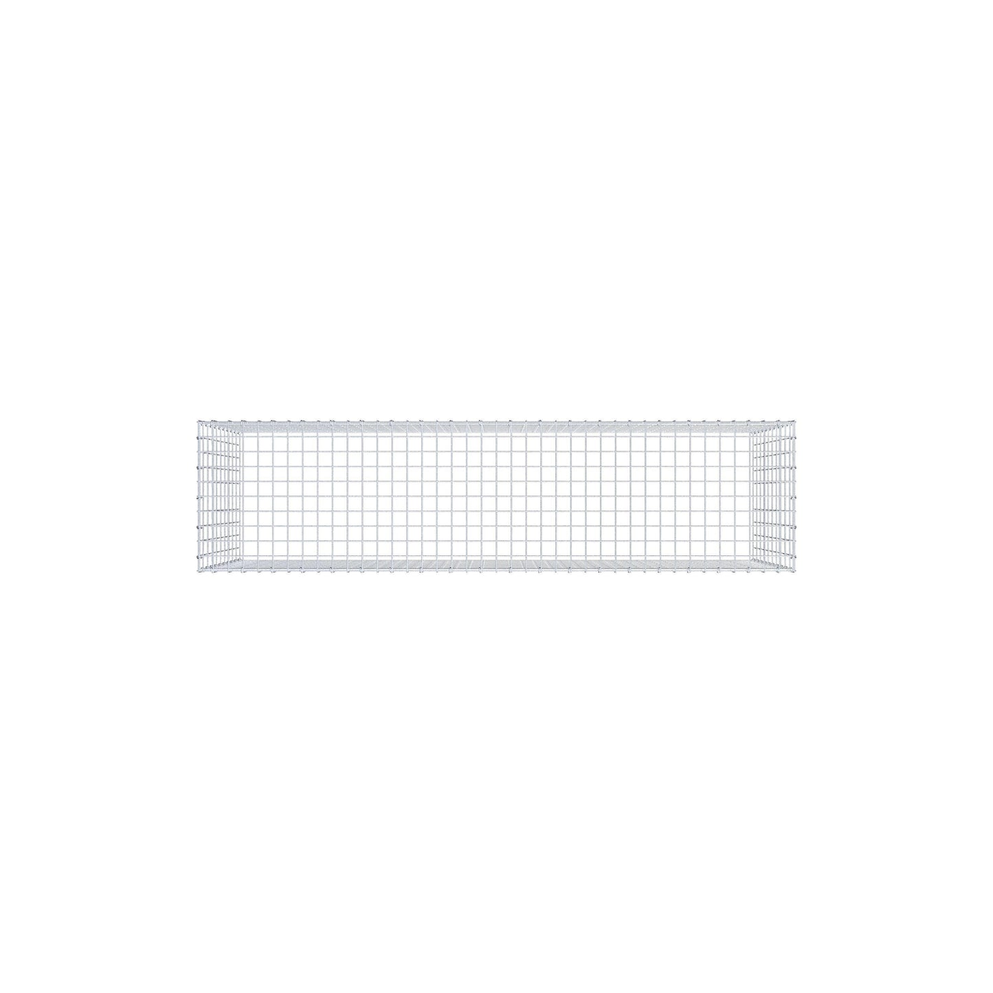 Fourche rapportée type 3 200 cm x 100 cm x 50 cm (L x H x P), mailles 5 cm x 10 cm, anneau en C