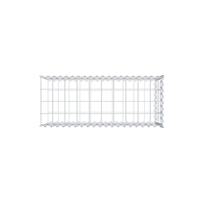 Add-on schanskorf type 2 100 cm x 40 cm x 40 cm (L x H x D), maaswijdte 10 cm x 10 cm, spiraal